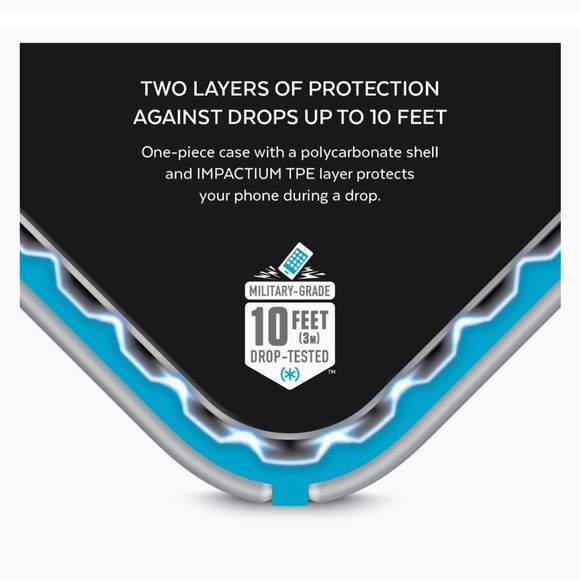 Speck iPhone XS iPhone X Case Gray Green - Picture 5 of 16